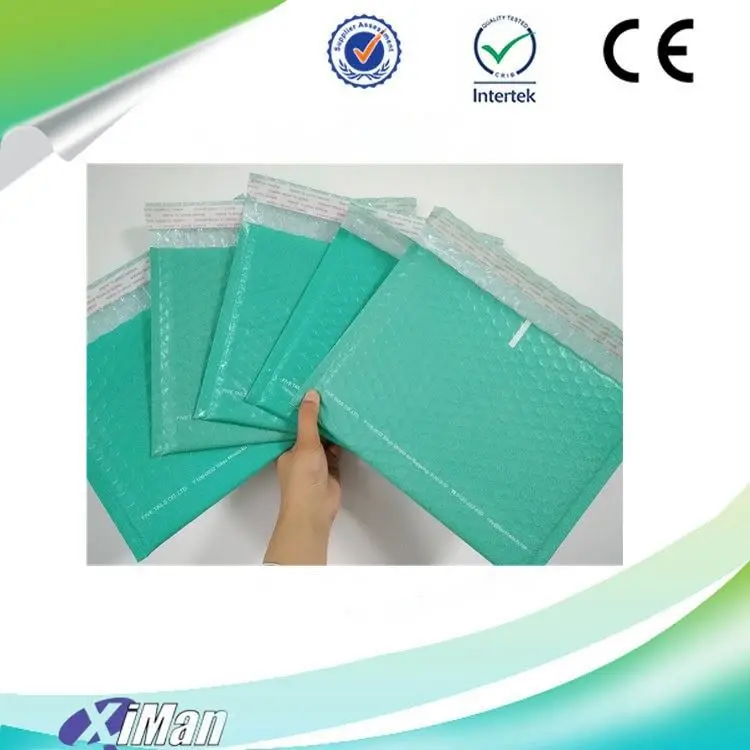 XIMAN best selling gifts Custom Design Bubble Mailers blue bubble wrap envelope