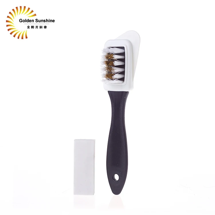 Двусторонняя щетка для танцевальной обуви, щетка для чистки ногтей