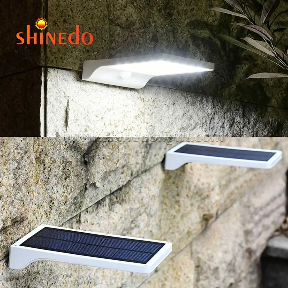 Super Bright Outdoor Wall Mounted Solar Motion Sensor Street Security Light