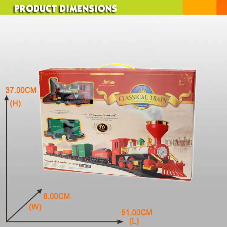 Набор игрушек для рождественского поезда с музыкальной функцией