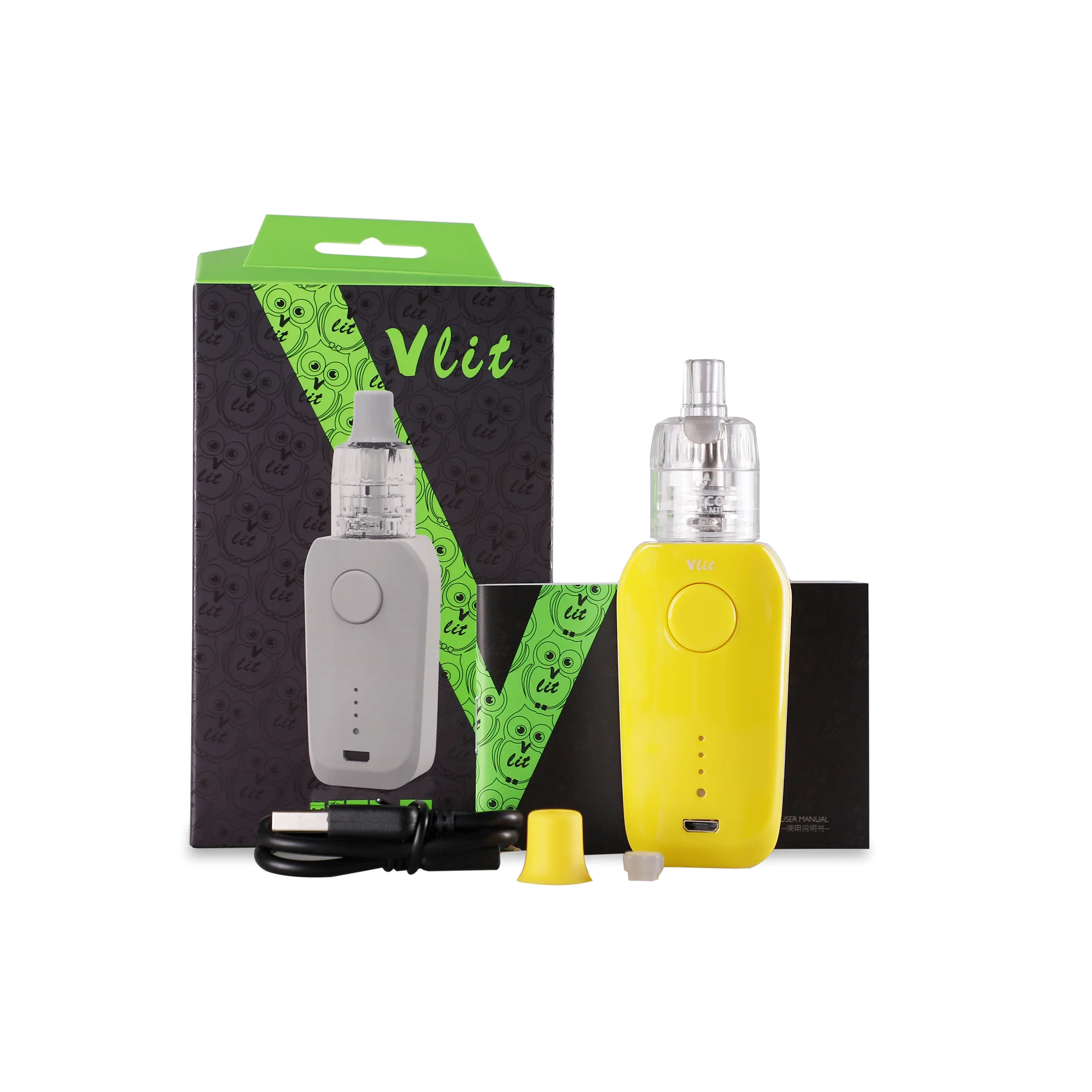 Newest amazon electronic cigarette vape starter Vlit Vowl 40 kit with Preco MTL tank vape pen electronic cigarette