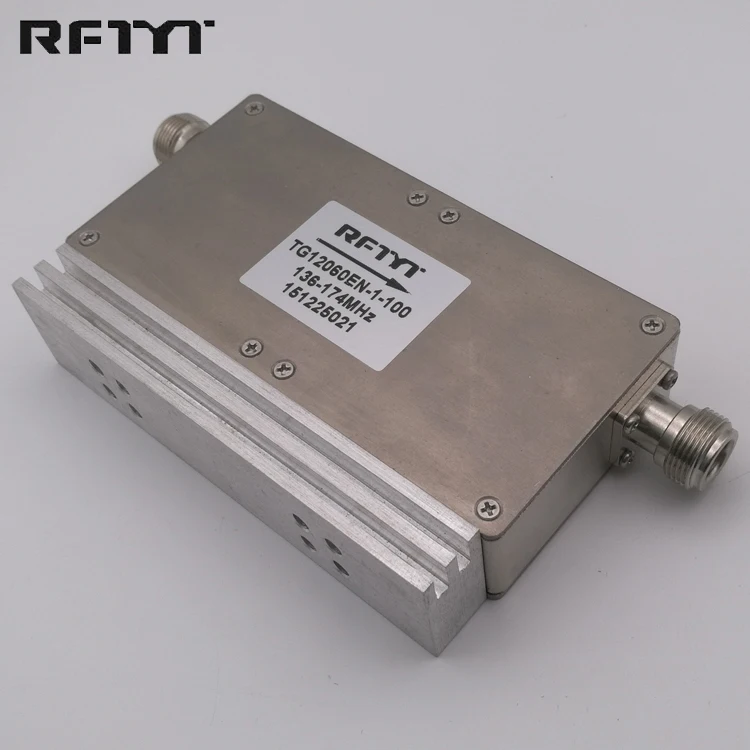 RF Military Standard 136-174MHz Dual Junction Coaxial Isolator