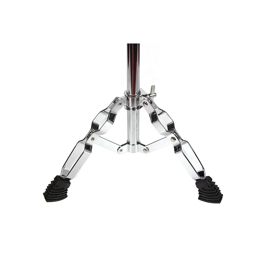 12 inch & 14 inch steel tongue drum rack  folding adjustable chromed tripod drum stand