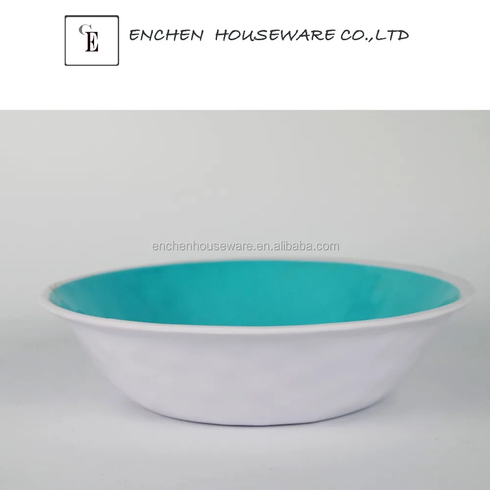 Unbreakable 12PC USA  Plates Bowls Home goods Ware Melamine western  camping tableware Dinnerware Set