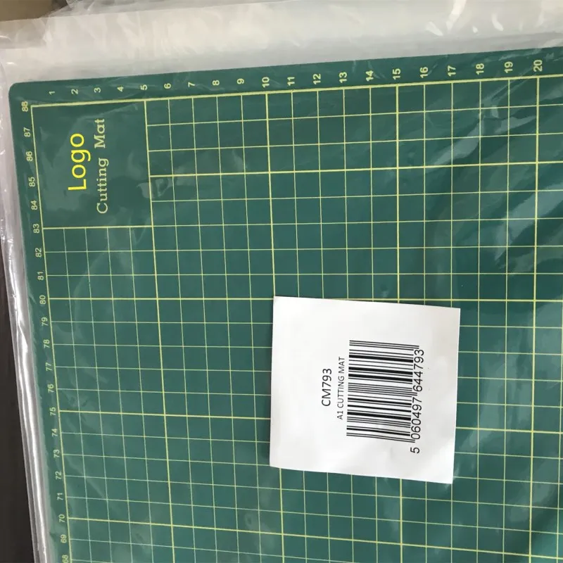 Craft Cutting Mat OEM A1 (60x90cm) Self-healing 5 Layers One Side Cm Grid The Other Side Inch Grid Logo Printing 3mm Thickness