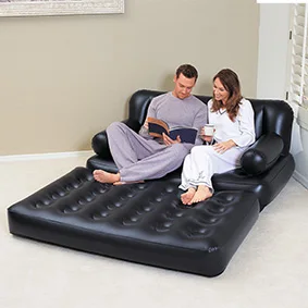 
Sidewinder-AC Air Pump Double 5-In-1 Multifunctional Couch Foldable lounge airbed sofa 