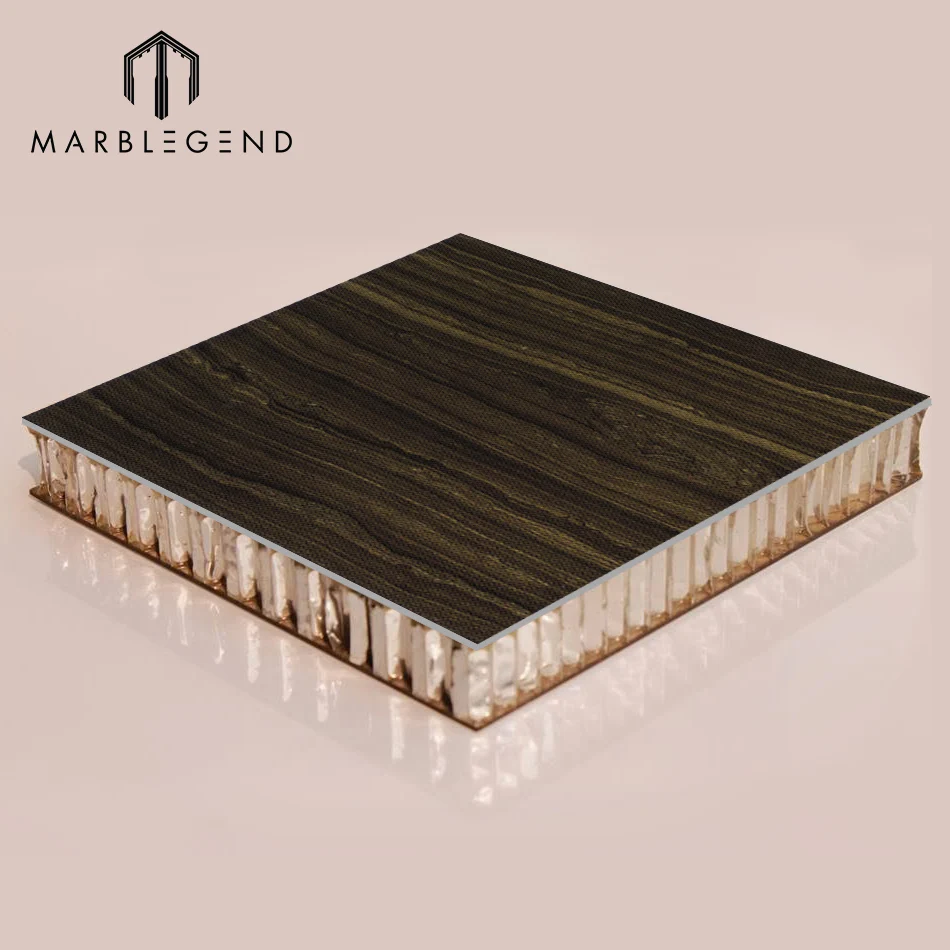 wholesale new design flooring tiles magic brown marble aluminium composite panel price