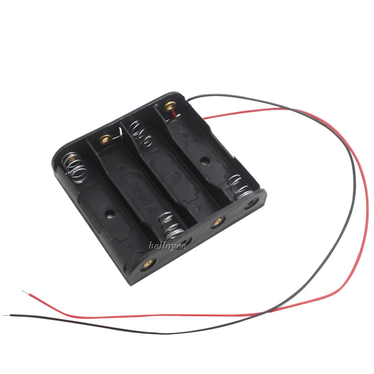 School Project Educational Smart Robot 4wd Car Chassis DIY Kits With 4AA Battery Holder