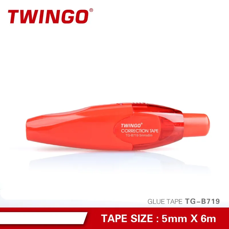 Fancy Stationery Pen typle Push Retractable Refillable Correction Tape