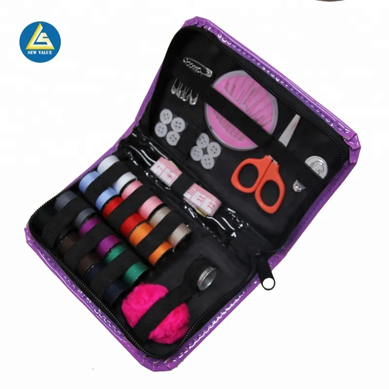 Eco-Friendly nickel free type safety kinds DIY sewing kit with overall accessories