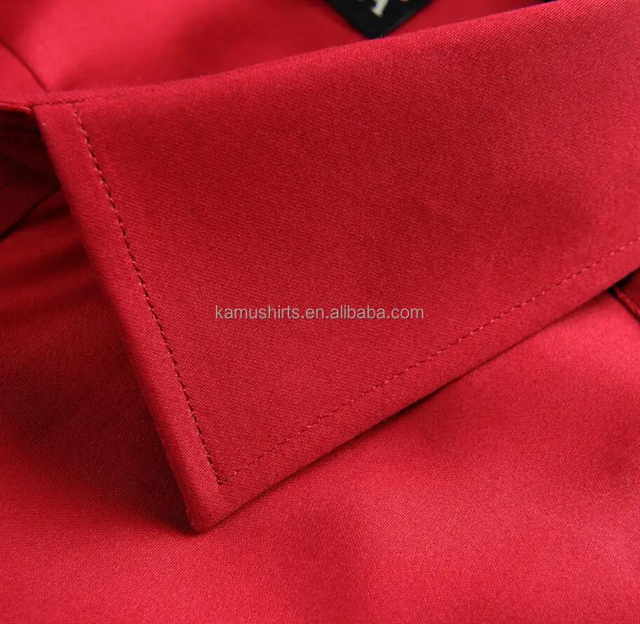 Индивидуальные профессиональные хлопковые однотонные мужские рубашки оптом