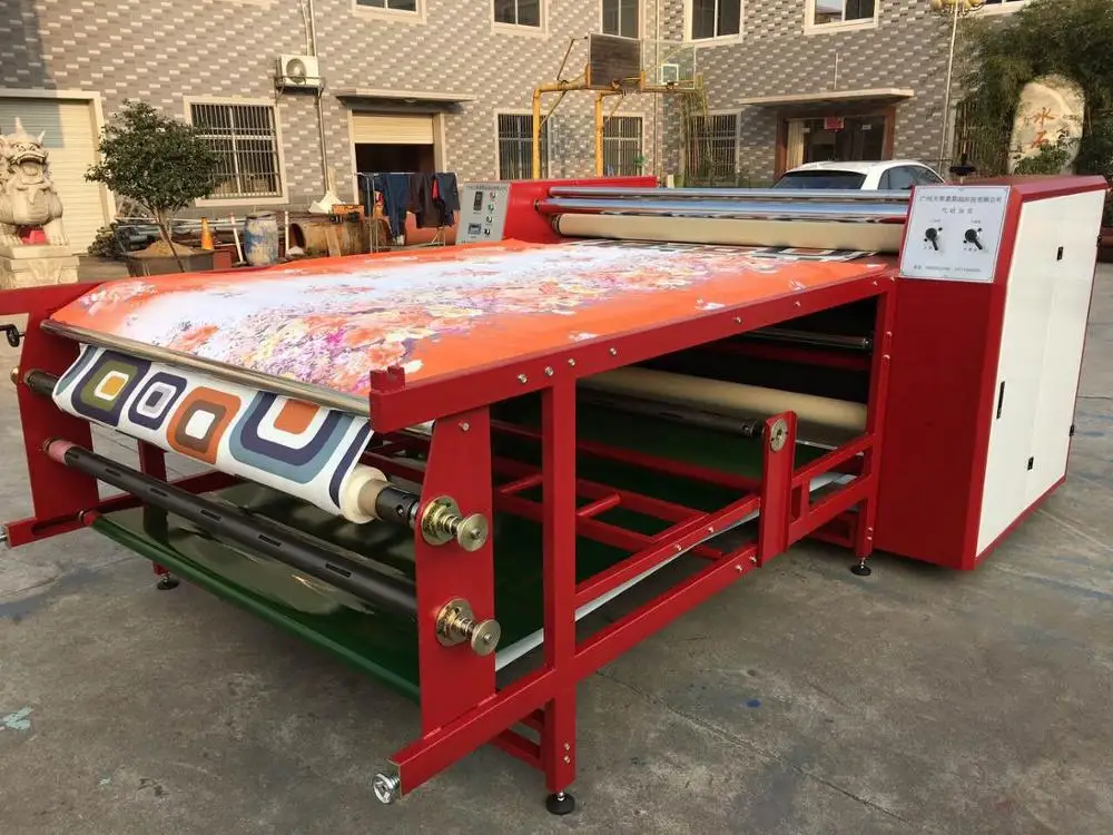 1.2m 1.7m 1.9m oil heating heat press machine sublimation calender