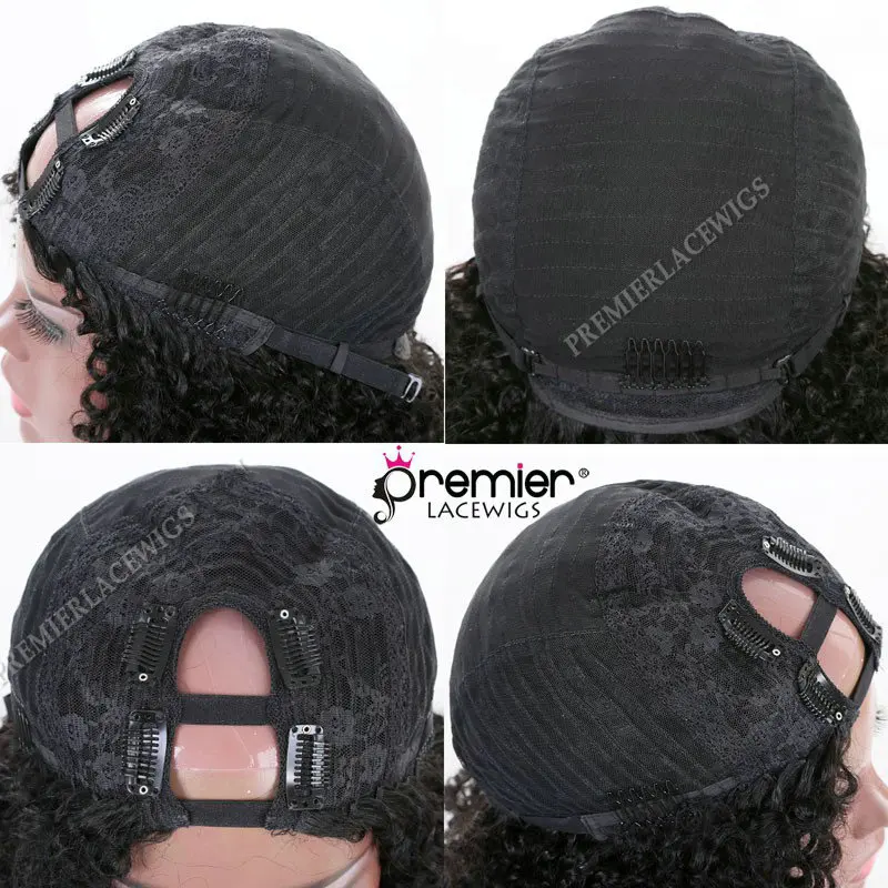 2019 new arrival Textured U-Part Wigs Afro Kinky Curly ( For 3c and 4a textures) indian remy hair with cheap price