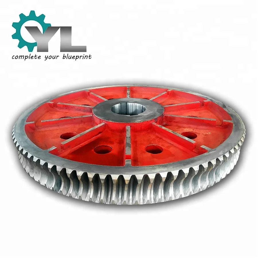 
Custom Big Centrifugal Casting PBC2B Tin Brass Worm Gear 