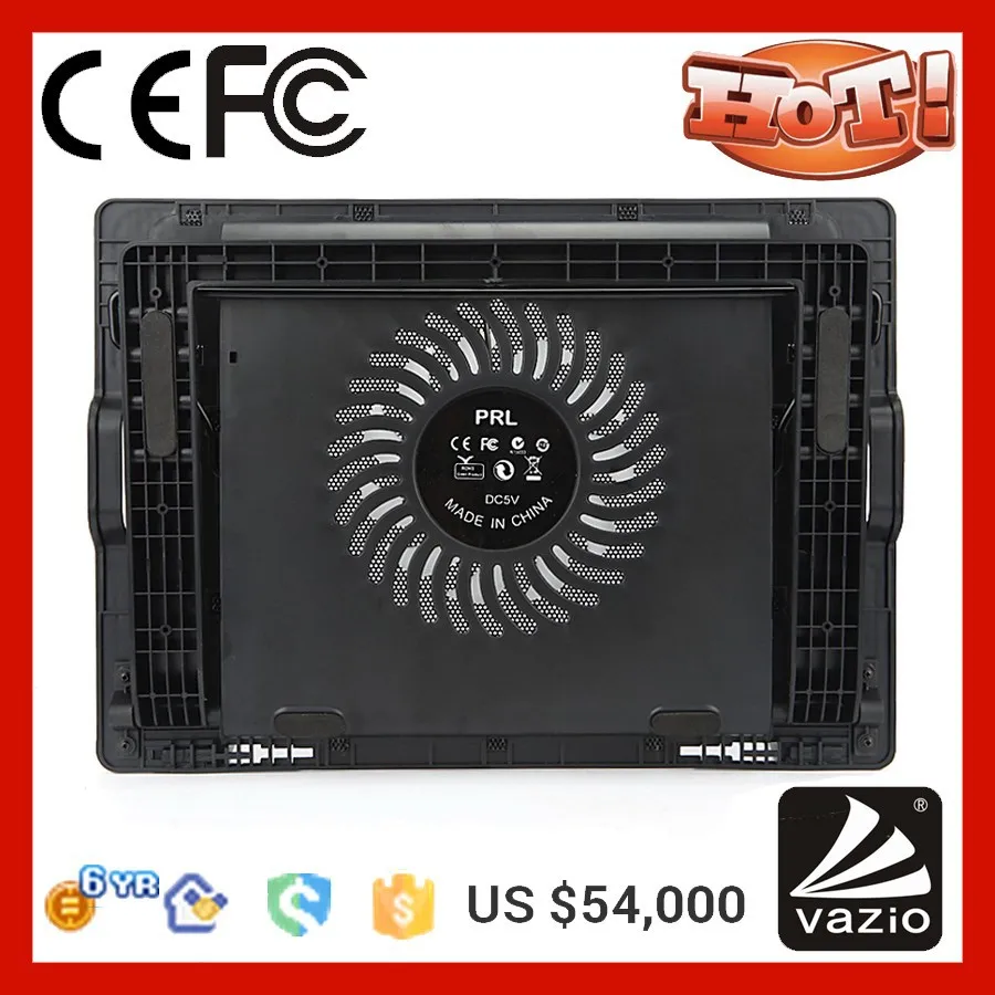 height adjustable led laptop notebook cooling fan pad