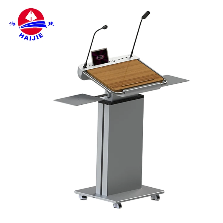 Multimedia Digital Modern Church Conference Podium Design Lectern Podium Rostrum Lecterns