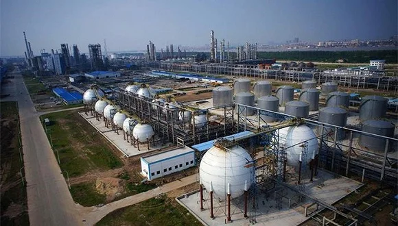 steel chemical spherical storage tank sphere tank area Design, manufacture and installation