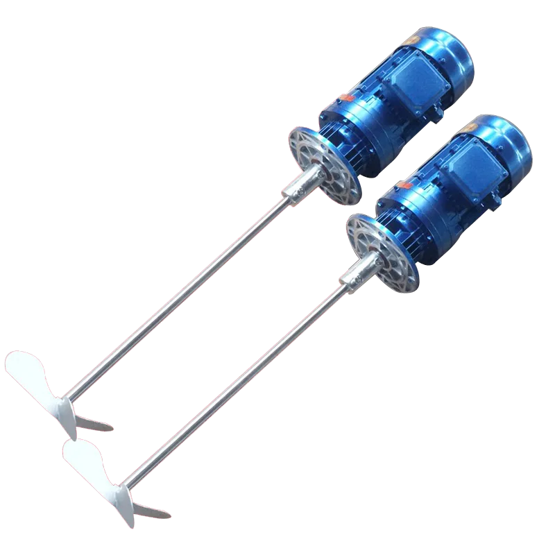 Vertical stainless steel stirrer