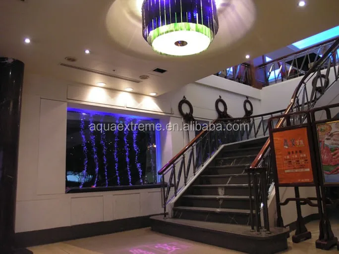 Pattern changing water bubble wall,programing water bubble wall