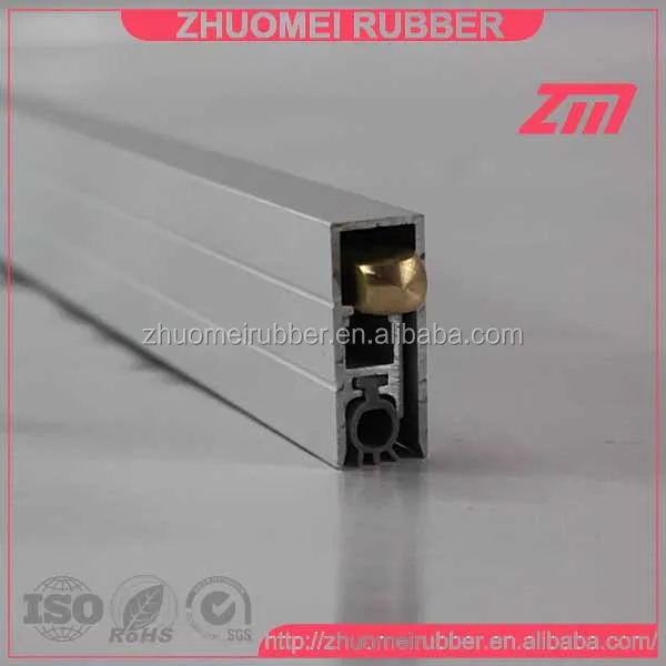 Aluminum automatic door bottom drop seal
