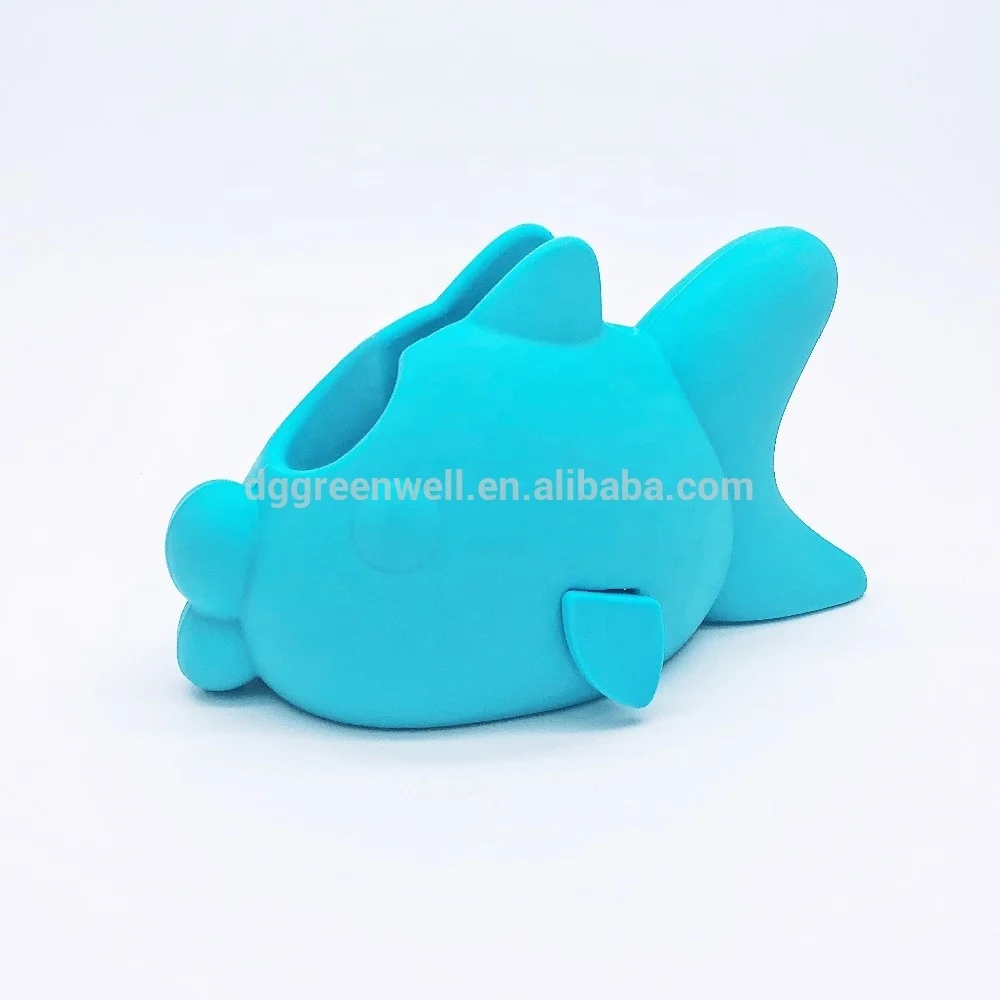 Baby Safety Silicone Kisses Fish Faucet Extender Water Spout Cover