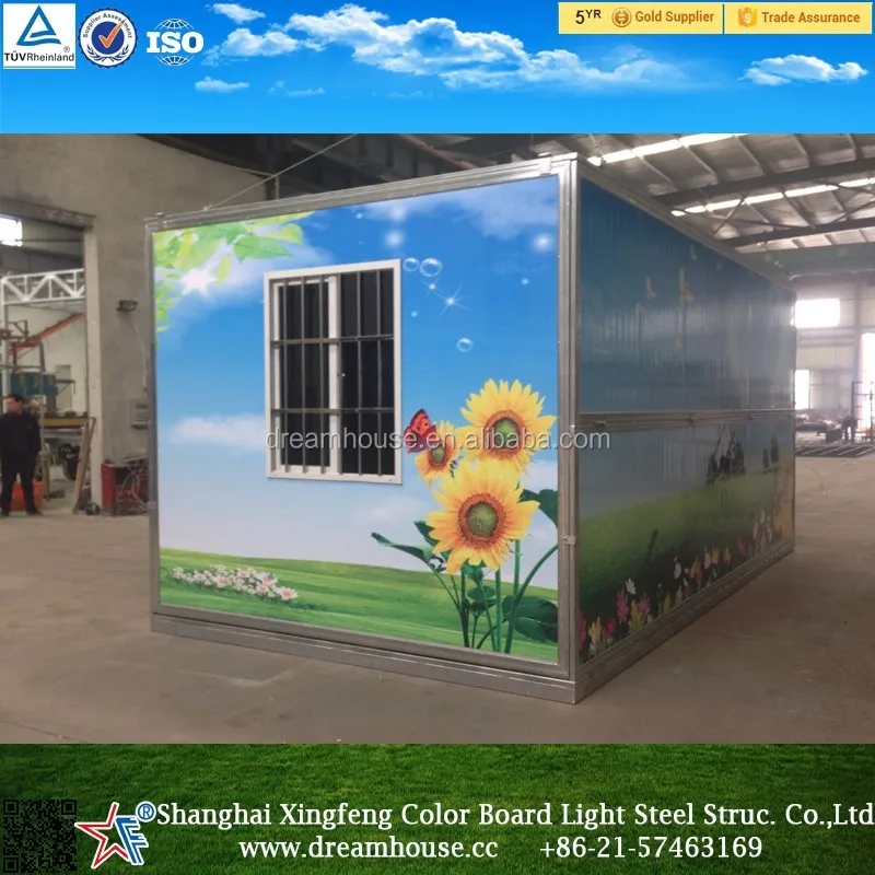 Разборные каркасные мини складной контейнер дом производитель