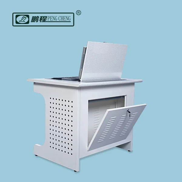 Screen Flip Top Sale Safe Box Computer Desk