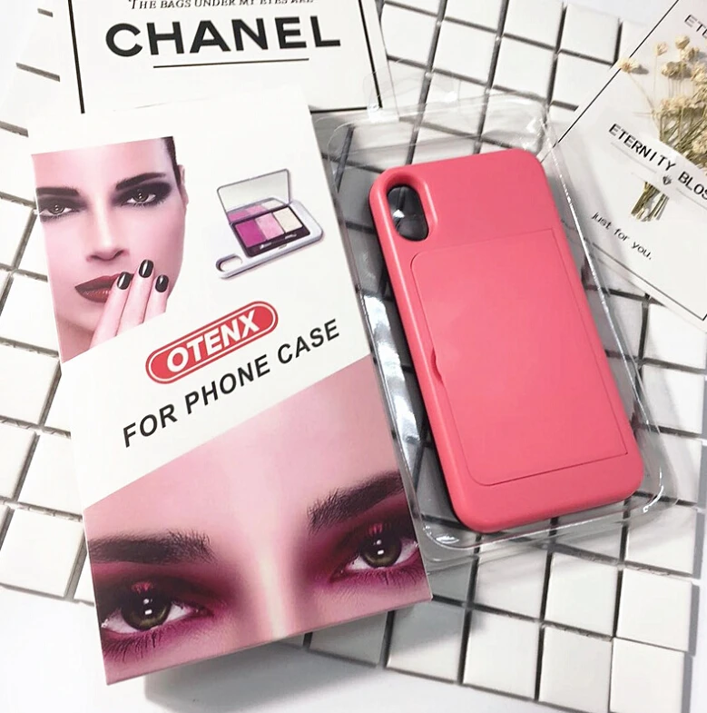 Fashion with Mirror Real Makeup Phone Case Cover for iPhone Models