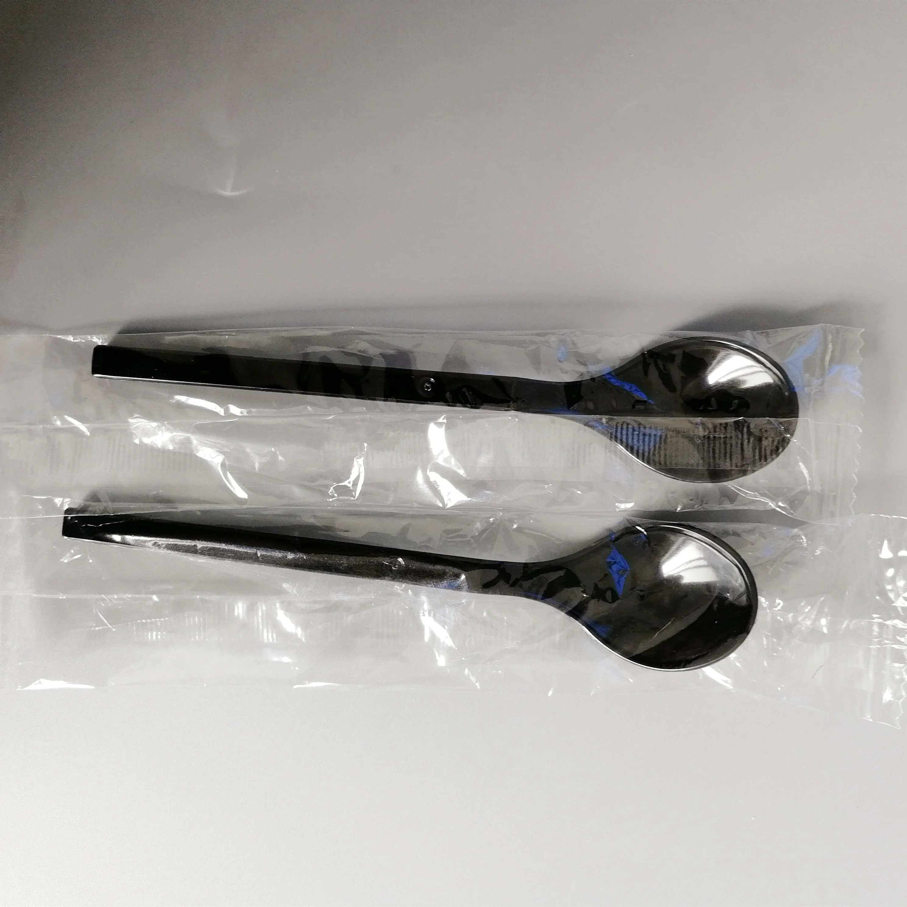 Best selling disposable plastic ice cream  spoon wholesale small tea spoons