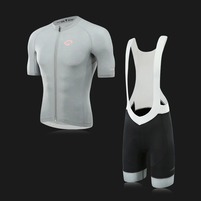 Men Custom Cycling Jersey And Cycling Bib Shorts Set Wholesale Bike wear Bicycle Clothing