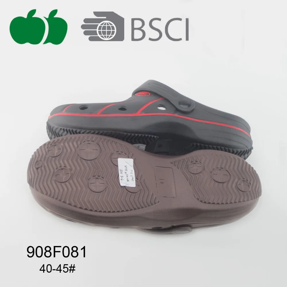 
Popular comfortable new men plastic eva clogs 