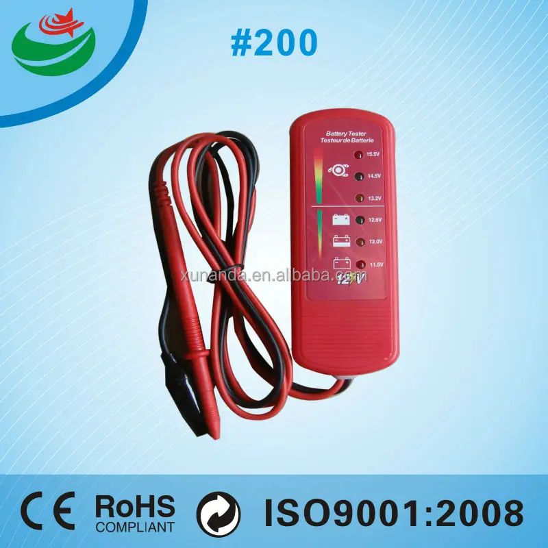 Тестер емкости аккумулятора 12 В