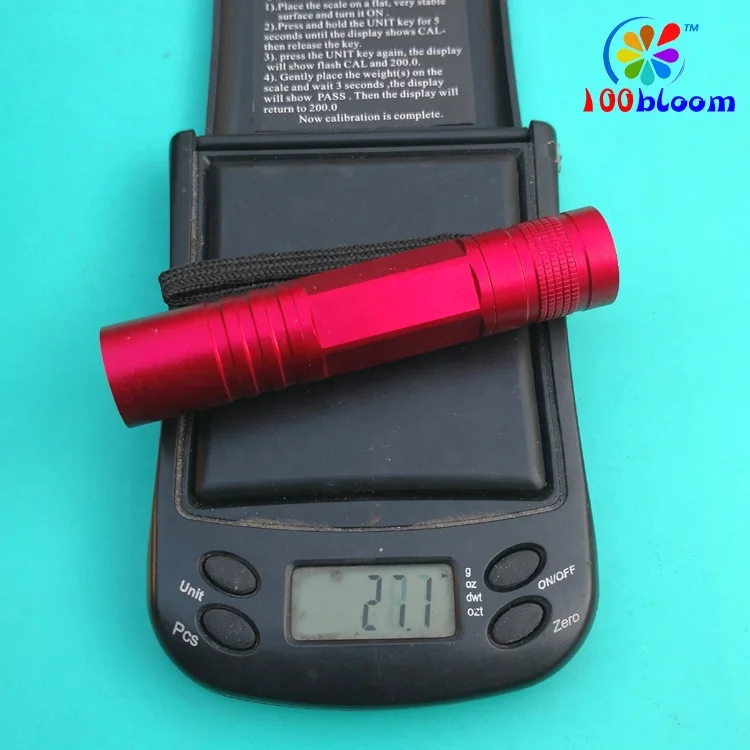 
Factory wholesale promotional aluminum pocket led flashlight torch light in 1xAA dry battery 