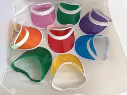 plastic sun visor