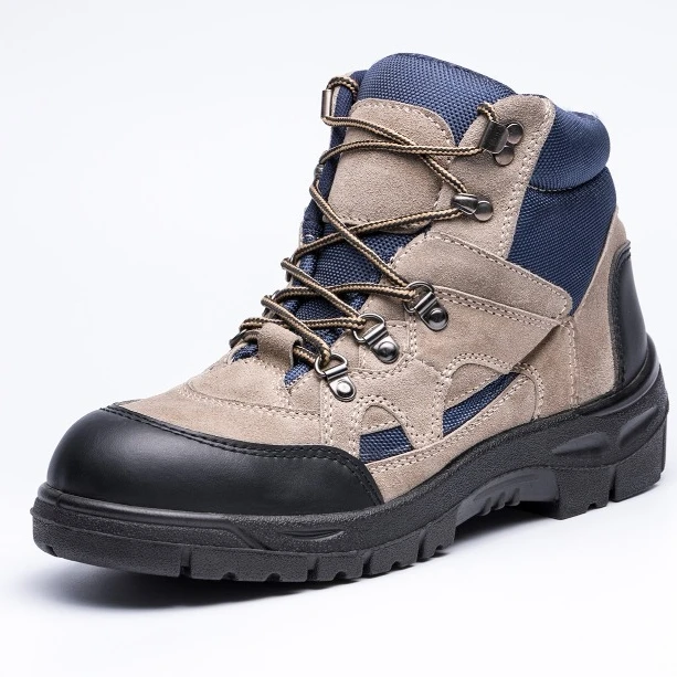 High Grade Outsole Non Conductive Metal Free Leather Safety Work Boots Safety Shoes