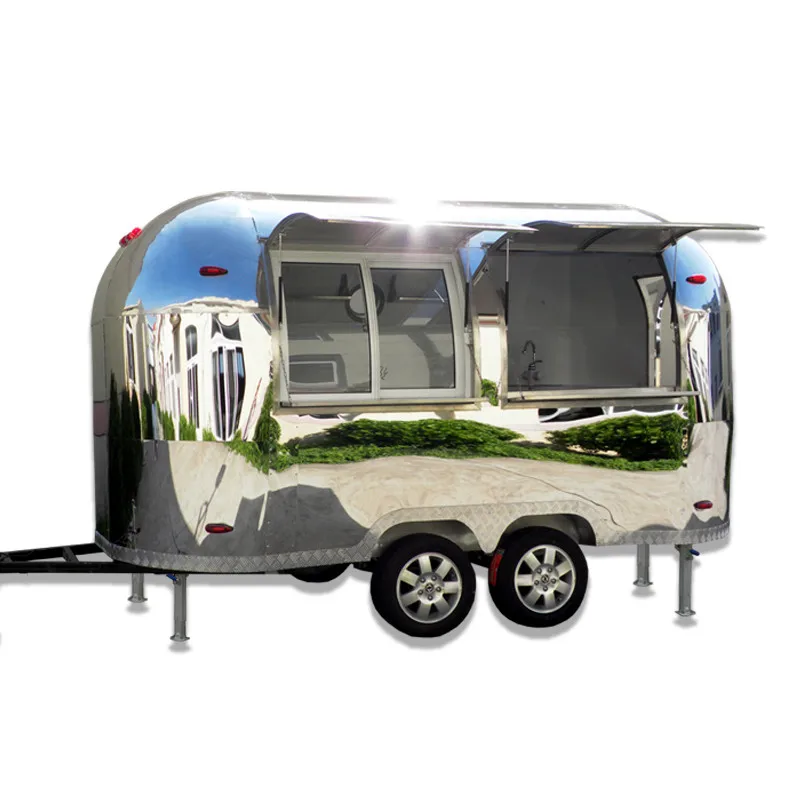 Container Mobile Hot Dog Grill Design Coffee Ice Cream Food Truck For Sale