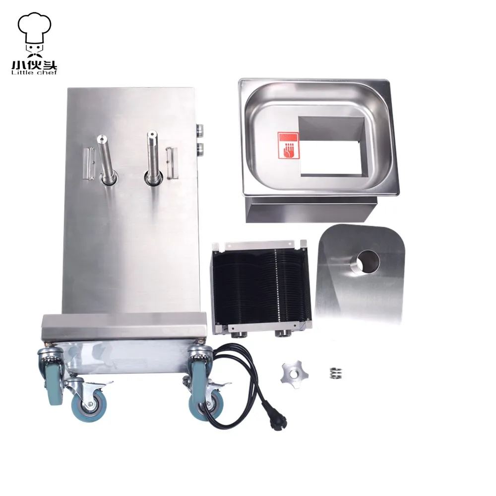 Restaurant use 2018 meat cutting machine Stainless steel Fresh Meat Slicer meat cube cutter