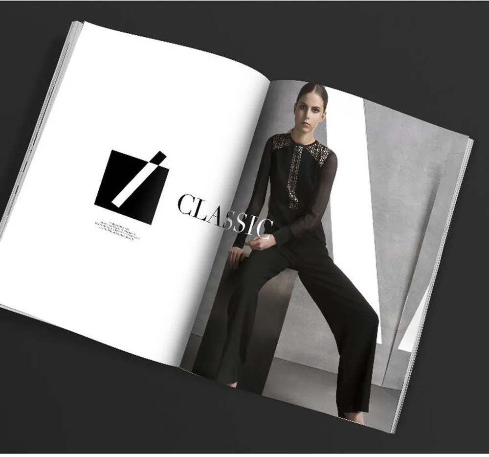 Пользовательская печать журнала vogue