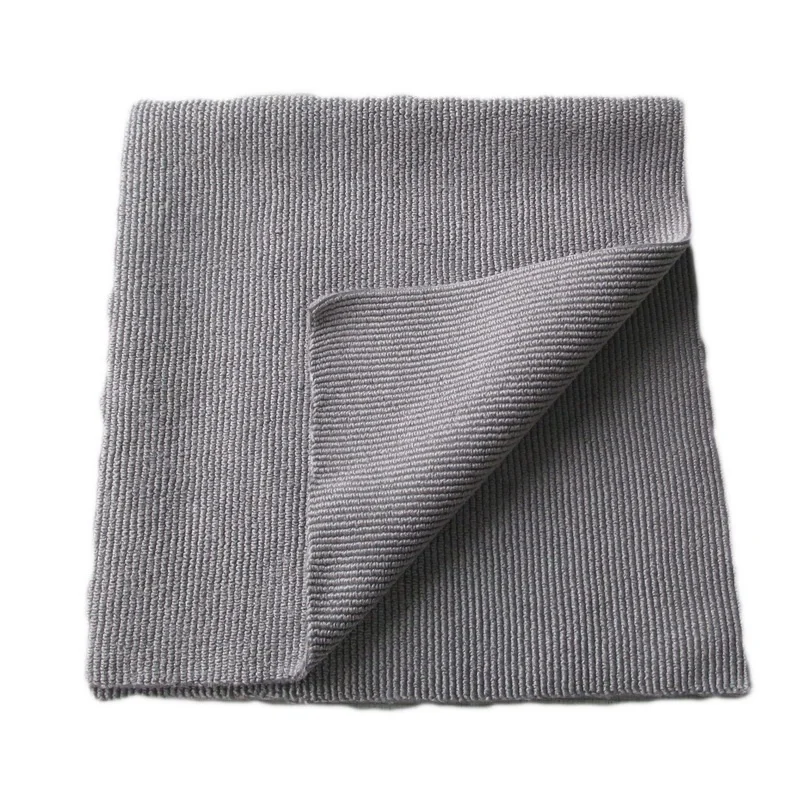 40x40cm Pearl Edgeless Microfiber Car Detailing Towel for Auto Buffing Polishing Wash Glass Window Wax Cleaning Cloth