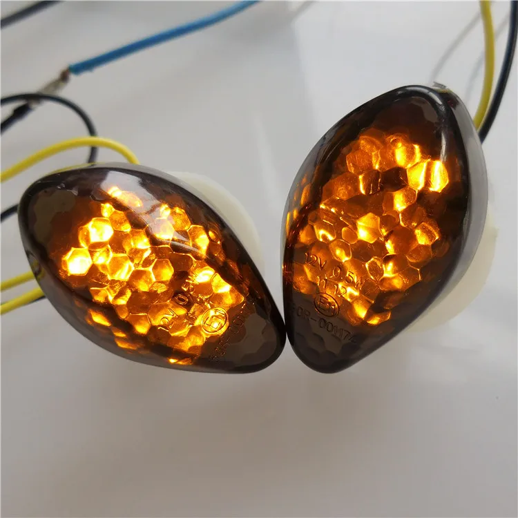 E scooter Turning Lights LED Light Motorcycle Turn Signal Indicator Blinker eBike Turn Signal