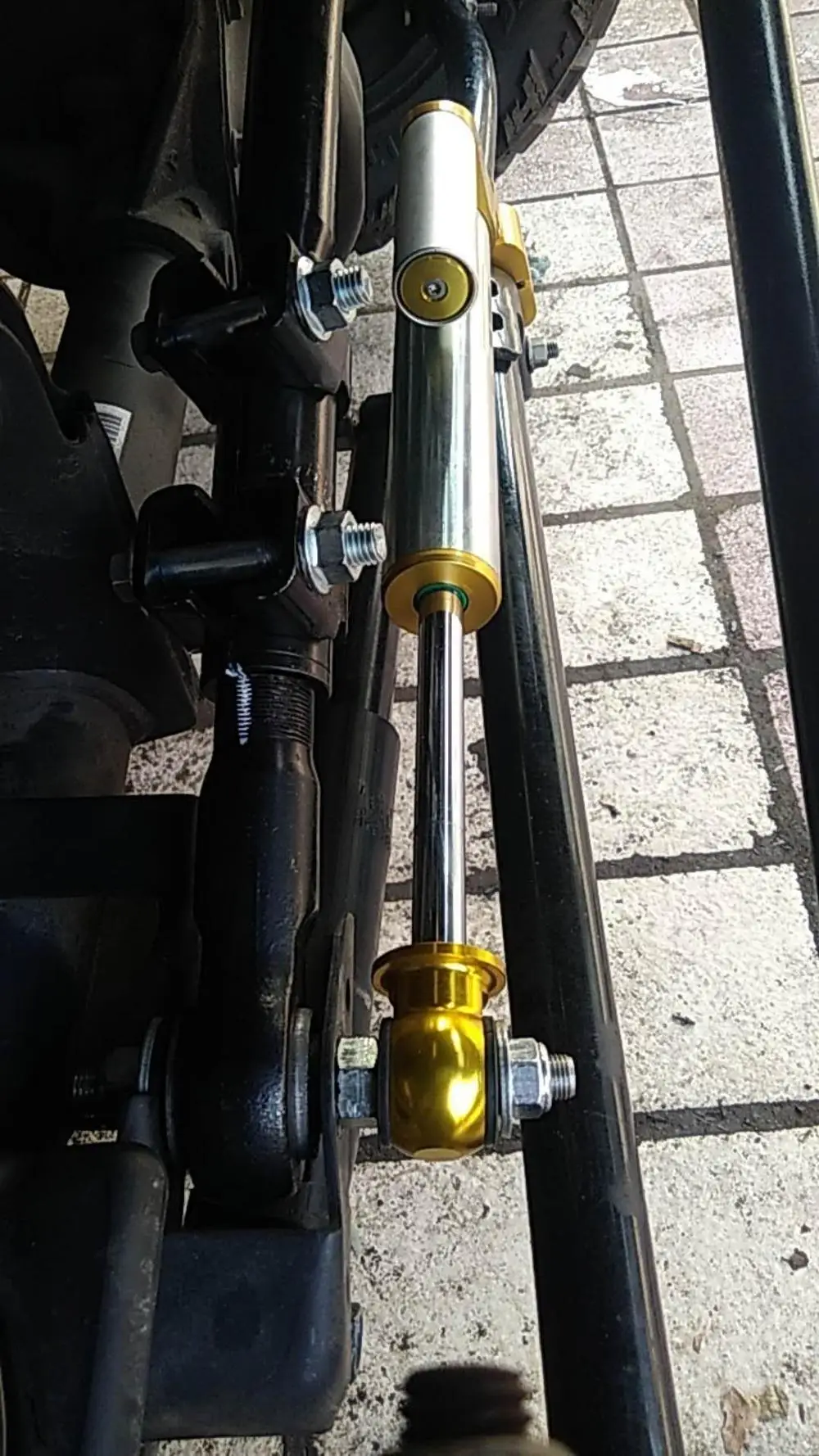 Suspension system stabilizer damper 4x4 off road steering shock for Wrangler JK