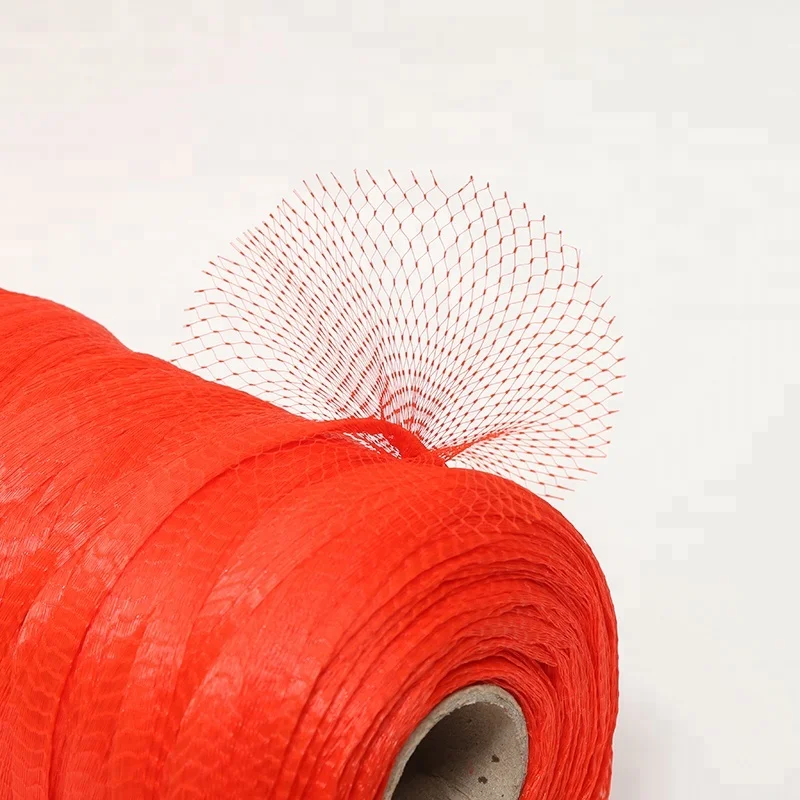 Wholesale Factory Price Environmental HDPE Packing Bag Mesh Knitted Sleeve Net in Roll