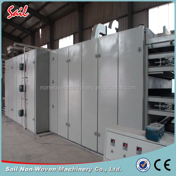 Nonwoven coil mattress production line polyester fiber wadding production line