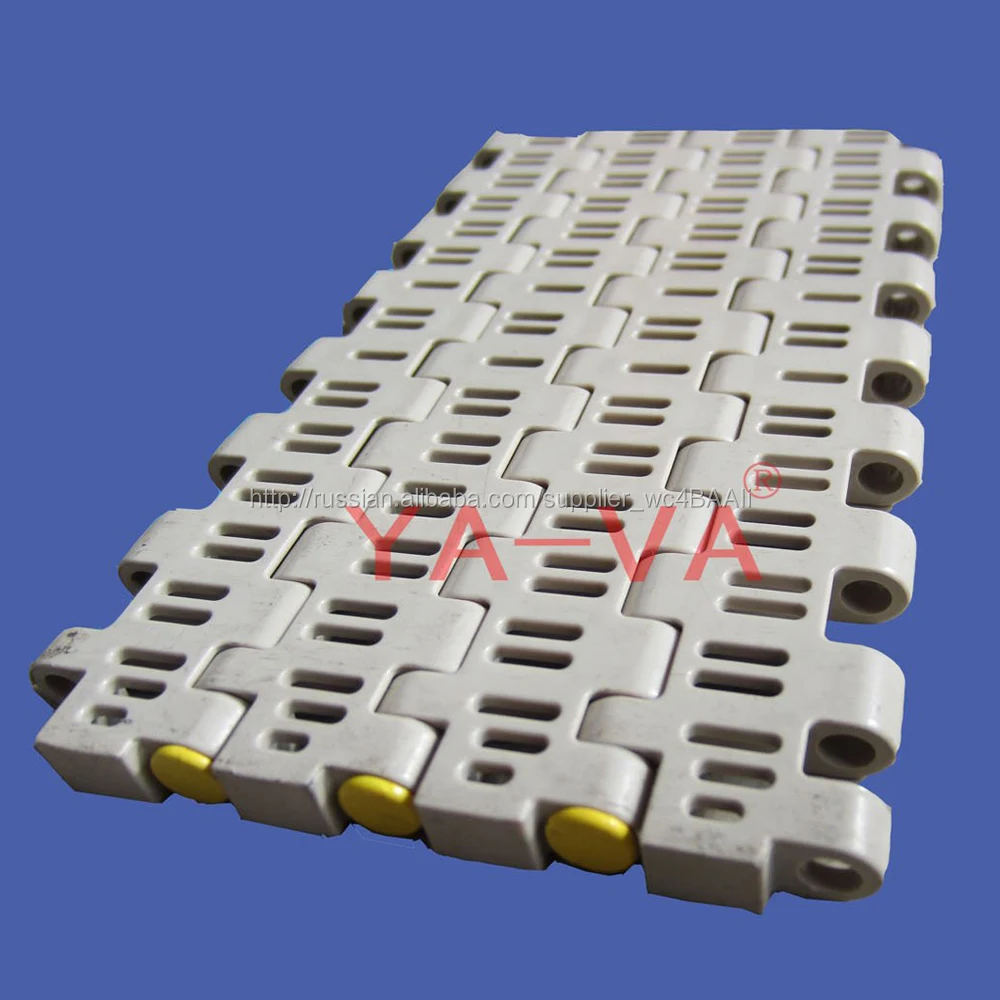 Перфорированные Модульная Ремень/Модульная Конвейерная лента с 16% Открытое пространство для Стерилизации