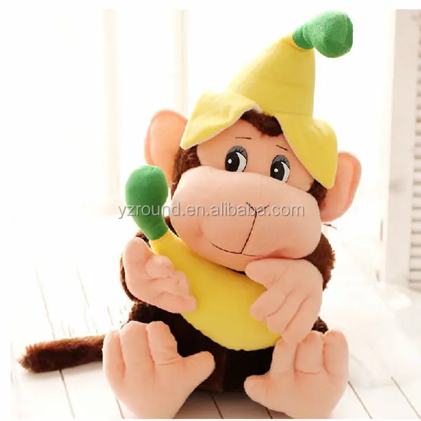 Stuff cute money banana soft plush toy