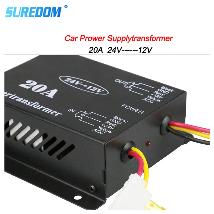 High Quality Micro Car Charger Converter Ac Dc 12 24 Voltage Power Converter