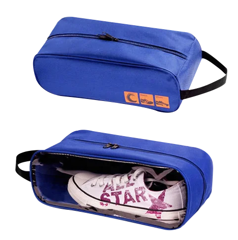 600D RPET Factory Supply Cheapest Price Custom Cosmetic Bag Makeup Polyester Shoe Bags