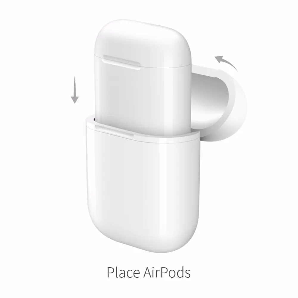 
The Latest Design Portable Qi Standard Wireless Charging Cover Case For AirPod, New AirPod Best Case Wireless Charging 