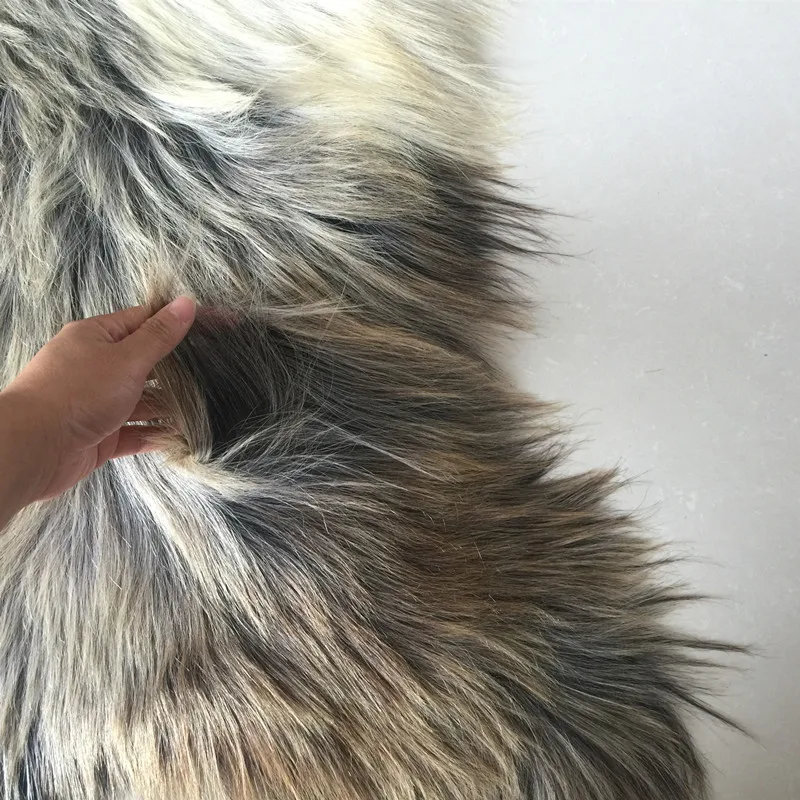 New Design Fluffy Soft Home Decor Living Room Bedroom Long Hair goat fur rug