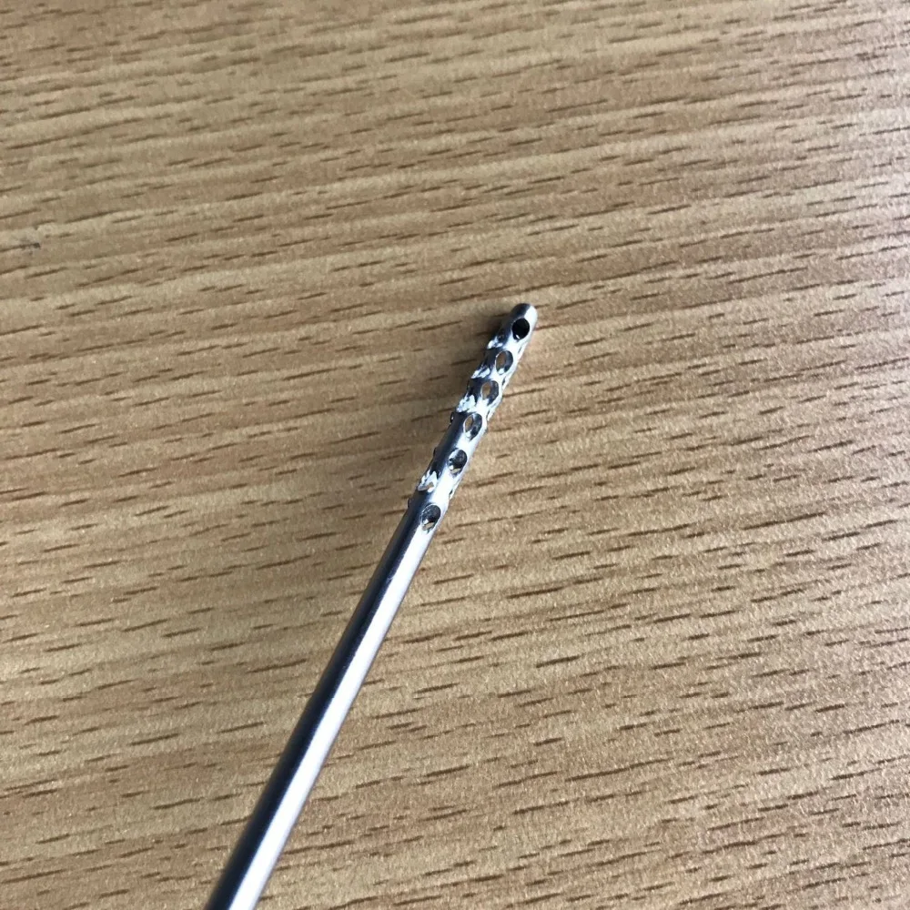 Tonnard tip fat harvest 30 hole fat grafting cannula for liposuction